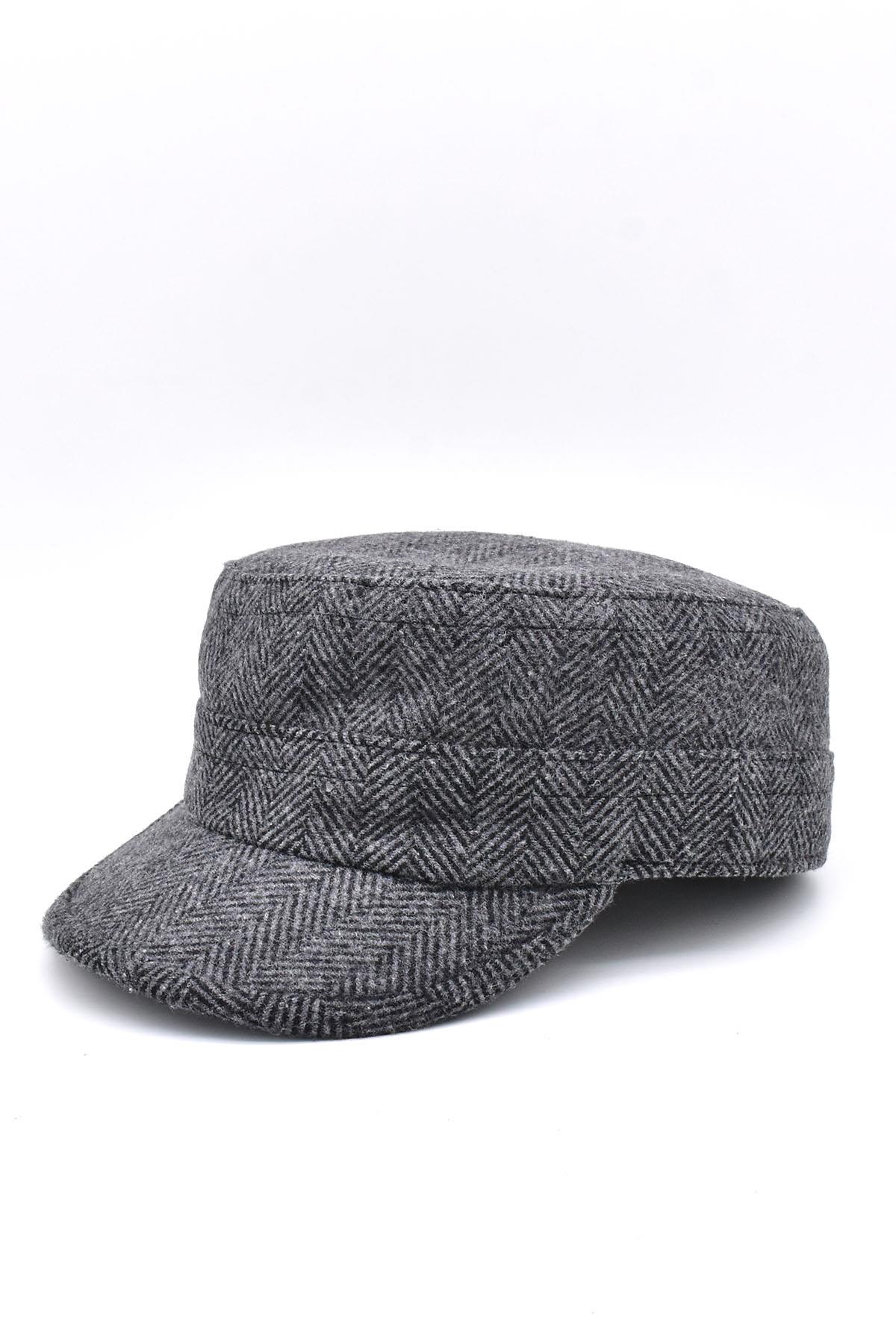 Erkek Yün Fidel Castro Şapka Wool Military Hat