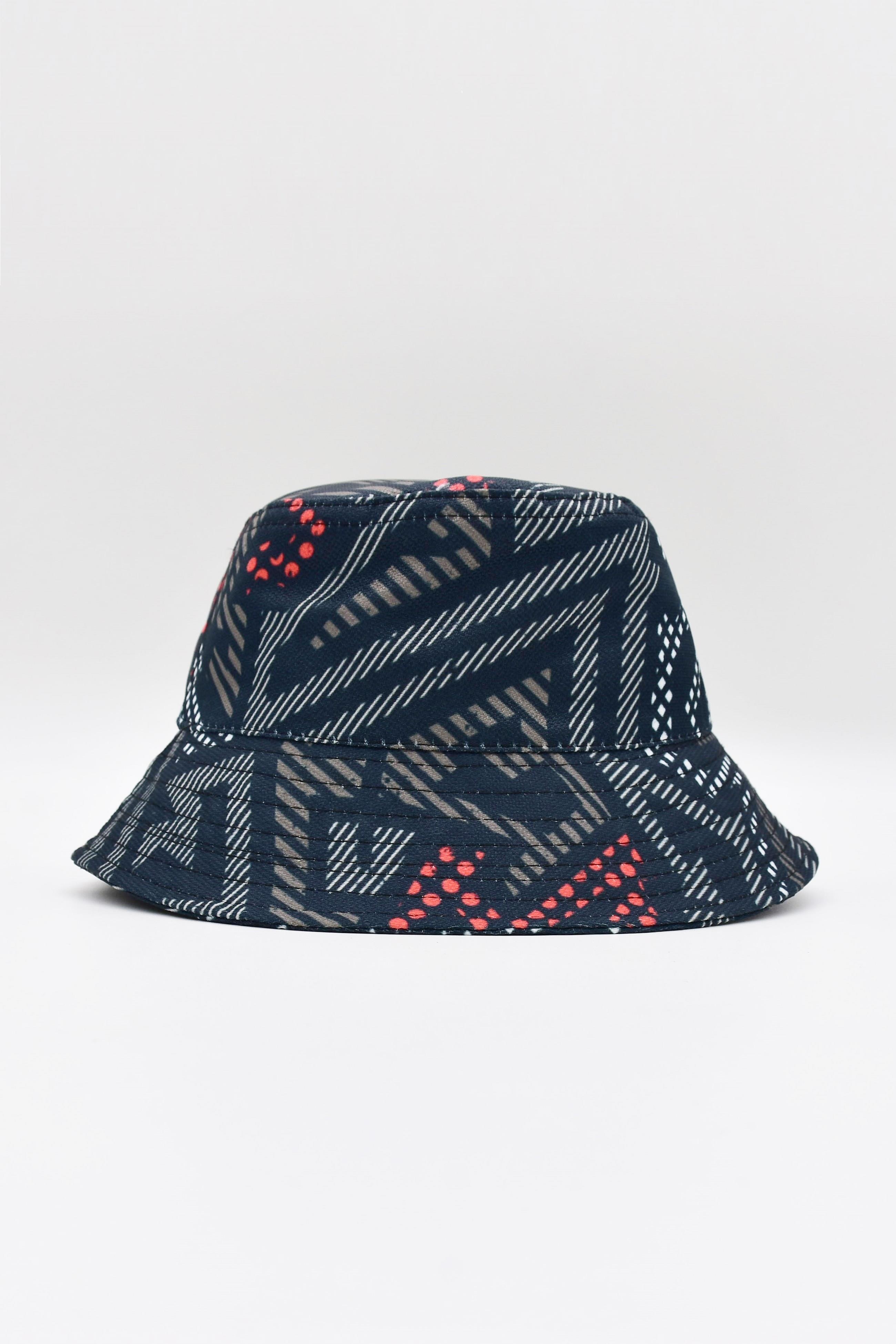 Külah Muz Desenli Kova Balıkçı Şapka Bucket Hat-Siyah KLH6925