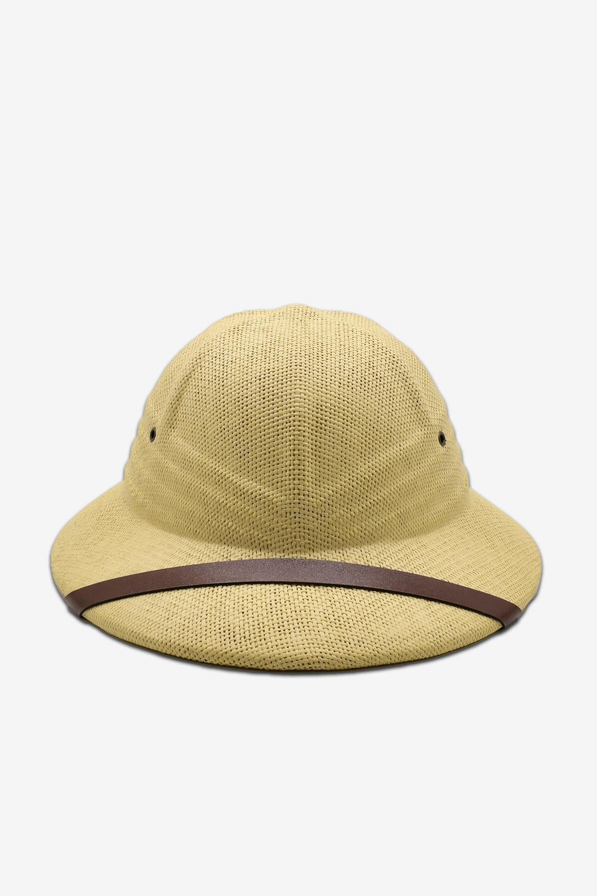 Külah Premium Safari Explorer Şapka Unisex Ayarlanabilir Hasır Kask KLH7415