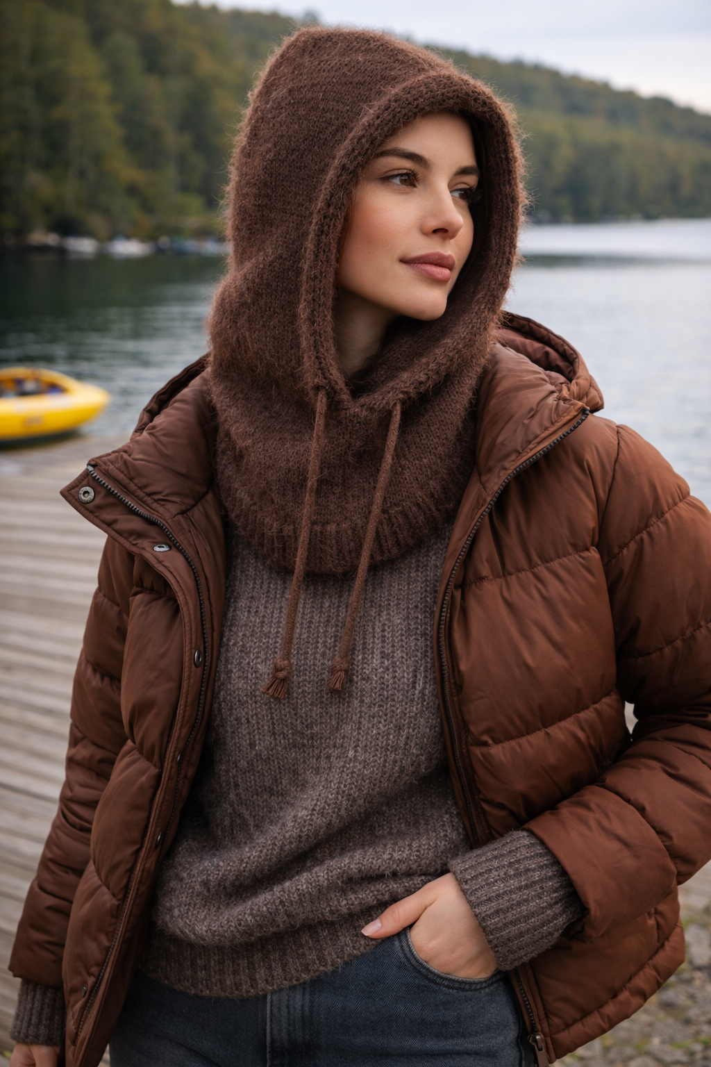 Külah Premium Yumoş Balaklava – Ultra Yumuşak Kapüşonlu Boyunluk KLH7573