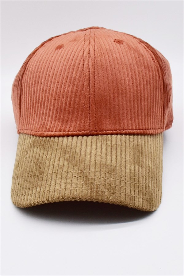 Külah Erkek Kadife Şapka 2 Renk Cırtlı Kep KLH7261