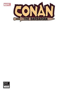 Conan The Barbarian Sayı 1 Boş Kapak
