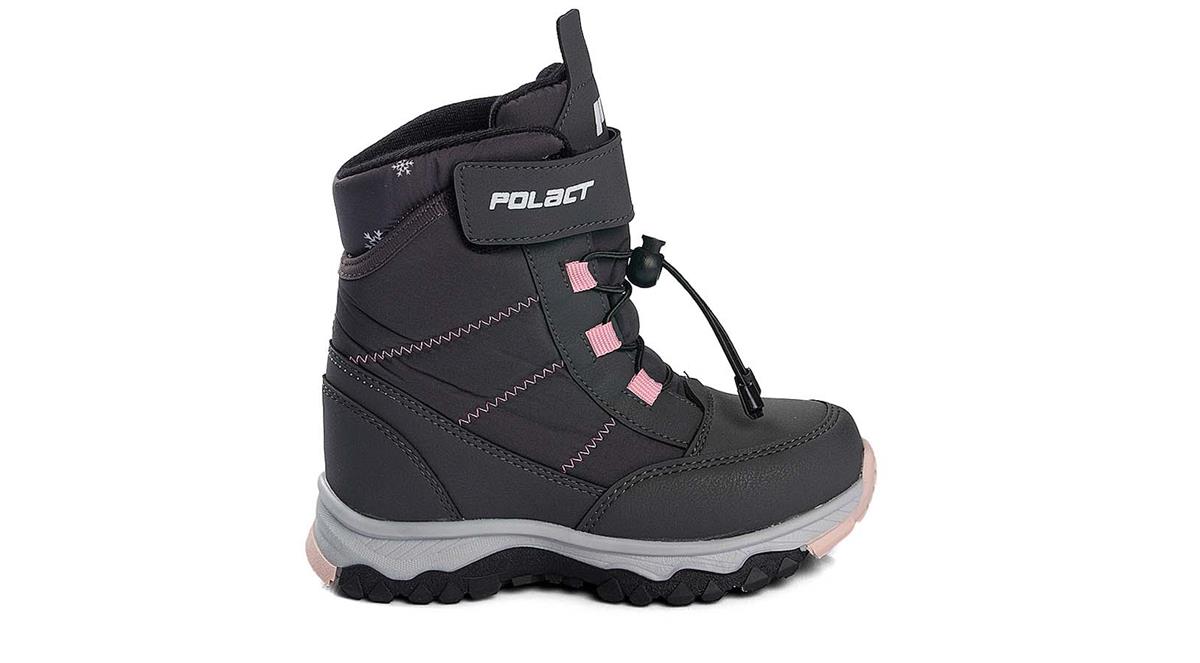 Toptan Bot Ayakkabı Toptan POLACT PO 24080 F   31-35   FÜME PEMBE - Dumanlar Ayakkabı Dumanlar