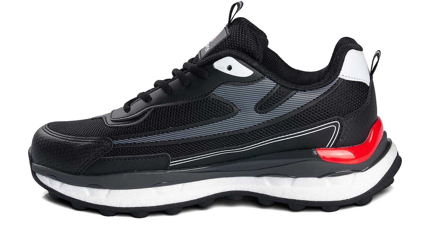 MJ 2493 M   40-44   SİYAH BEYAZ KIRMIZI