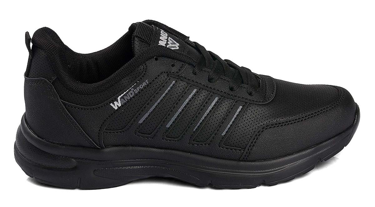 Toptan SPOR Ayakkabı Toptan WAND WA 2080 M CİLT   40-44   SİYAH - Dumanlar Ayakkabı Dumanlar