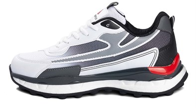 MJ 2493 M   40-44   BEYAZ SİYAH KIRMIZI