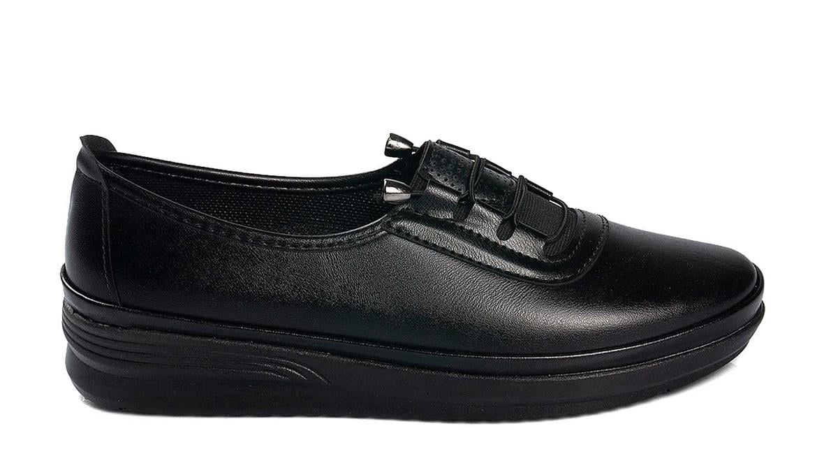 Toptan Ayakkabı Ayakkabı Toptan AYZEN AZ 1026 Z   37-41   SİYAH - Dumanlar Ayakkabı Dumanlar