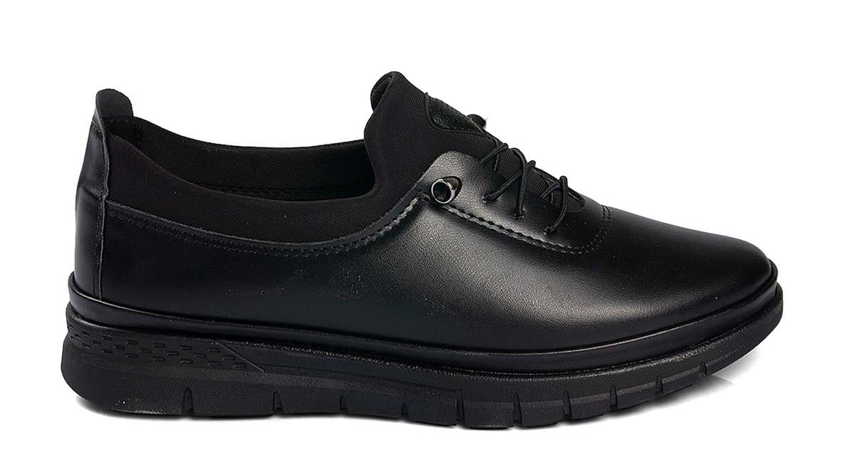 Toptan Ayakkabı Ayakkabı Toptan AYZEN AZ 1022 Z   37-41   SİYAH - Dumanlar Ayakkabı Dumanlar