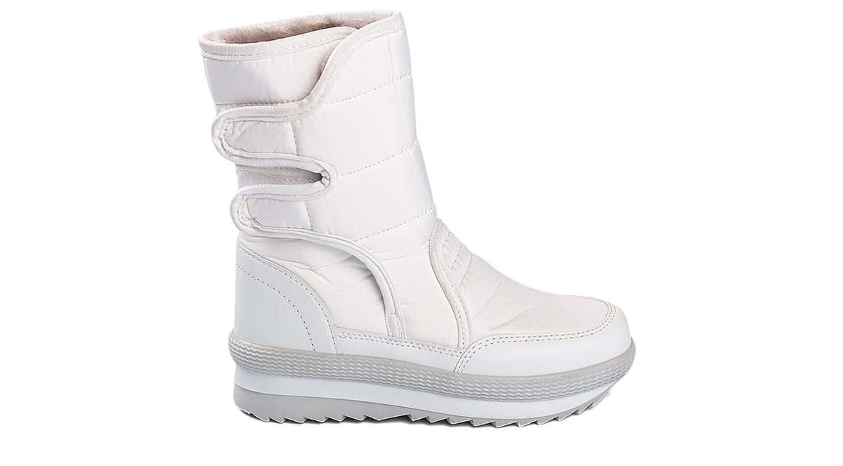 Toptan Bot Ayakkabı Toptan LEPONS LS 802 F   28-35   BEYAZ - Dumanlar Ayakkabı Dumanlar