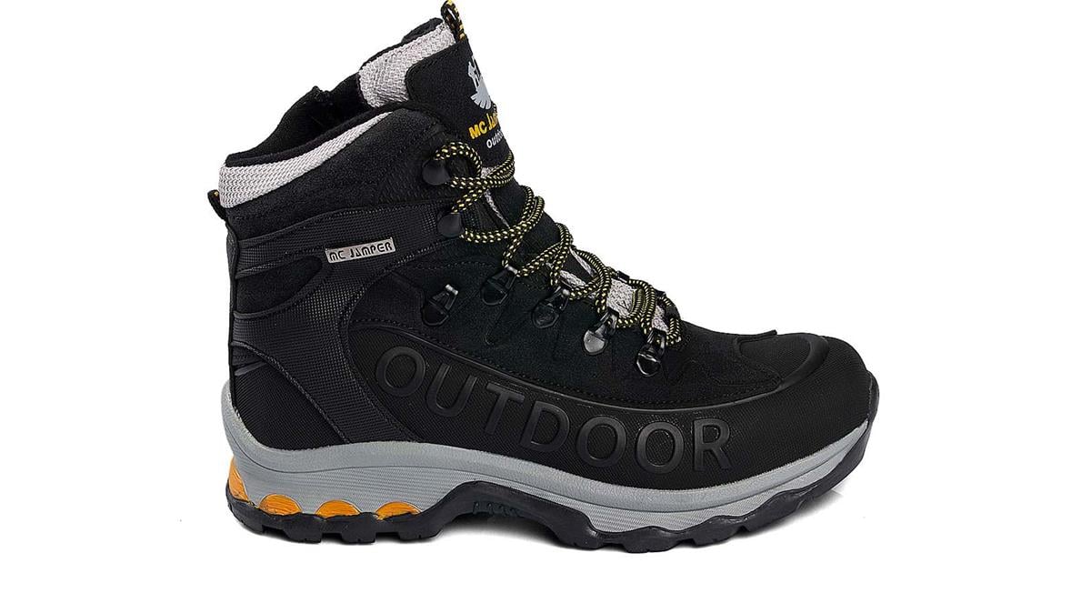 Toptan Bot Ayakkabı Toptan M.JAMPER MJ 2115 G BOT   36-39   SİYAH BUZ H SARI - Dumanlar Ayakkabı Dumanlar