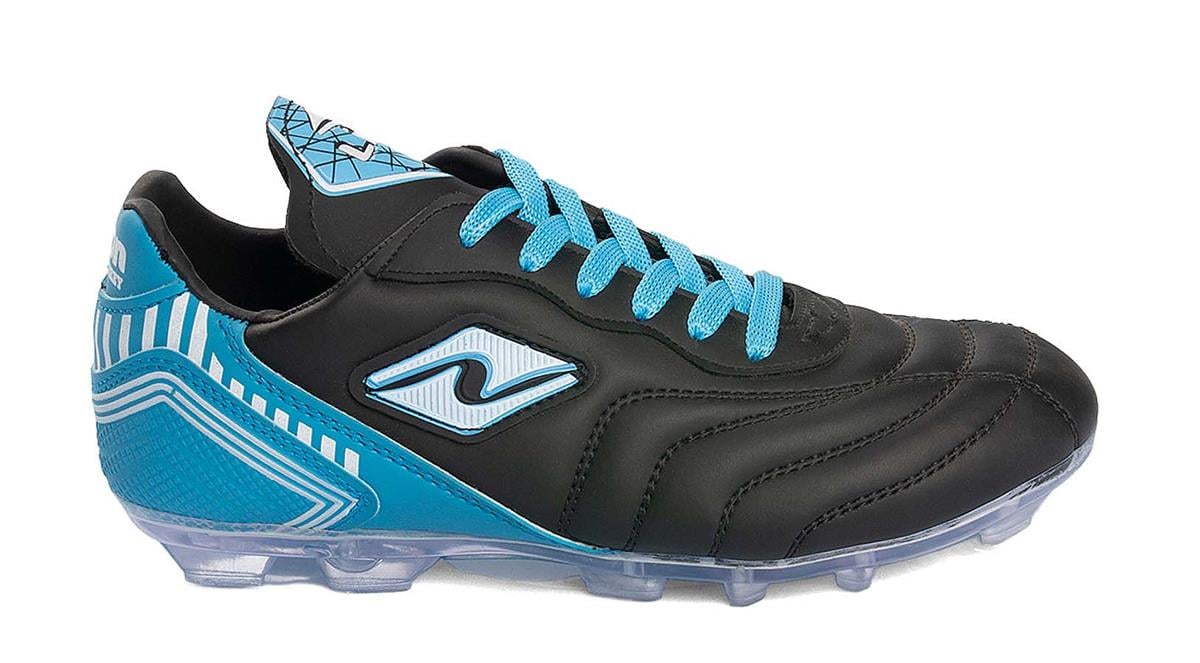 Toptan Futbol Ayakkabı Toptan LİON LO 1200 G.KRAMPON   36-39   SİYAH TURKUAZ - Dumanlar Ayakkabı Dumanlar
