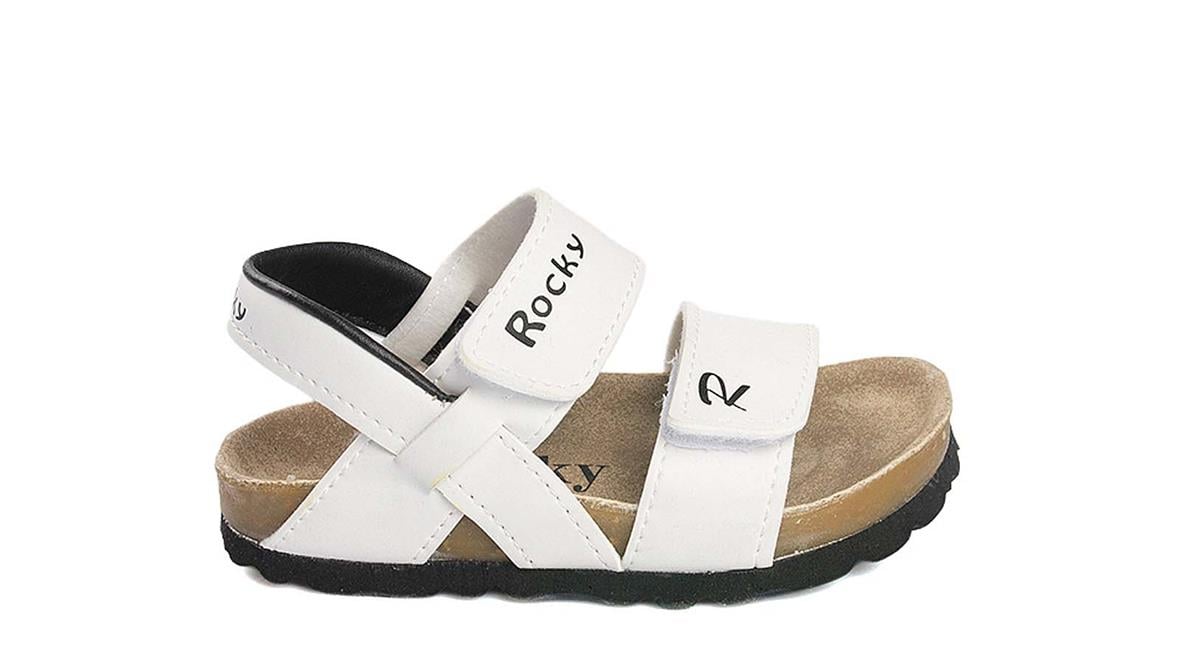 Toptan Sandalet Ayakkabı Toptan ROCKY RK 316 B   22-25   BEYAZ - Dumanlar Ayakkabı Dumanlar