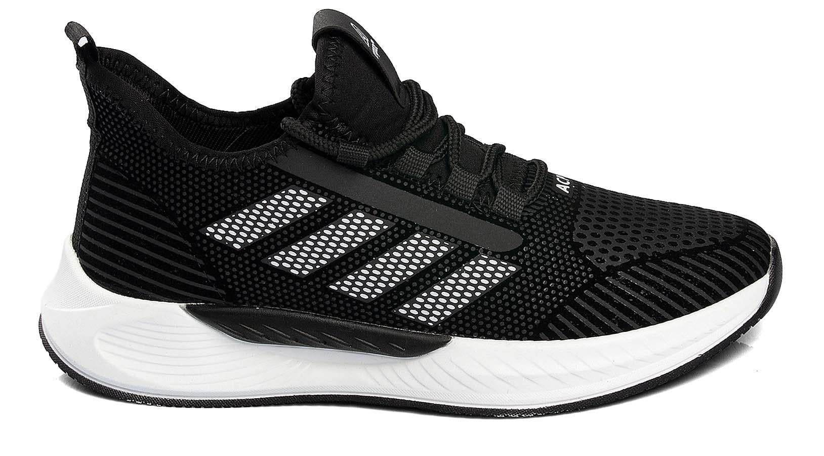 Toptan SPOR Ayakkabı Toptan ACROPOL AC 141 M ANRK   40-44   SİYAH BEYAZ - Dumanlar Ayakkabı Dumanlar