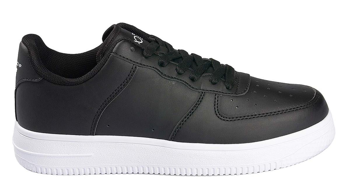 Toptan SPOR Ayakkabı Toptan BESTOF BO 042 M   40-44   SİYAH BEYAZ - Dumanlar Ayakkabı Dumanlar