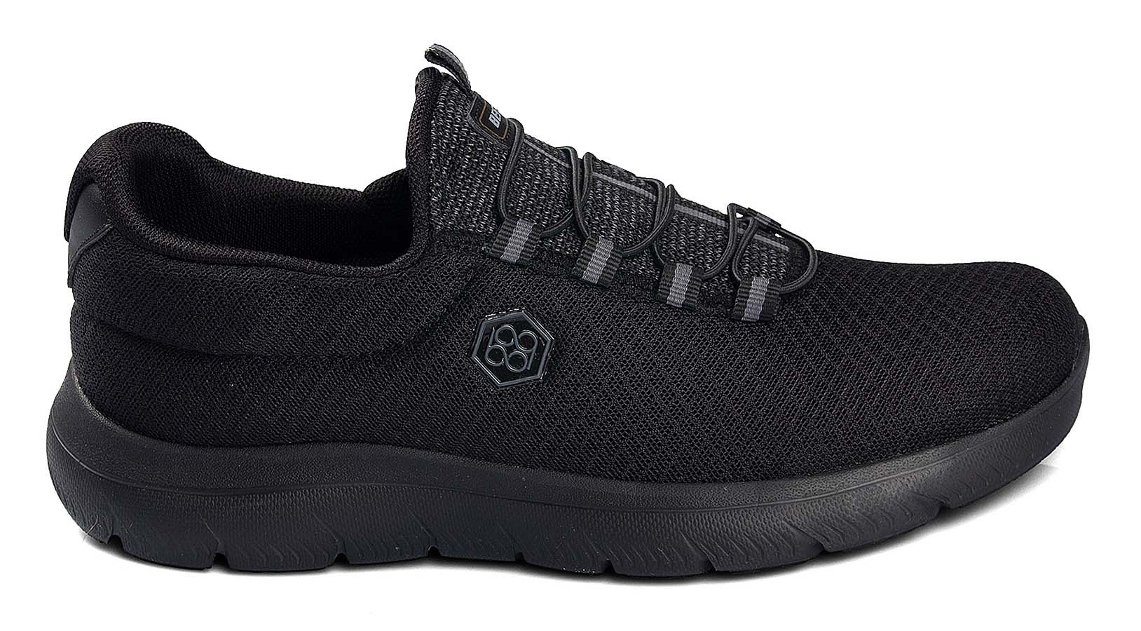 Toptan SPOR Ayakkabı Toptan BESTOF BO 085 M    40-44   SİYAH SİYAH - Dumanlar Toptan Ayakkabı Dumanlar