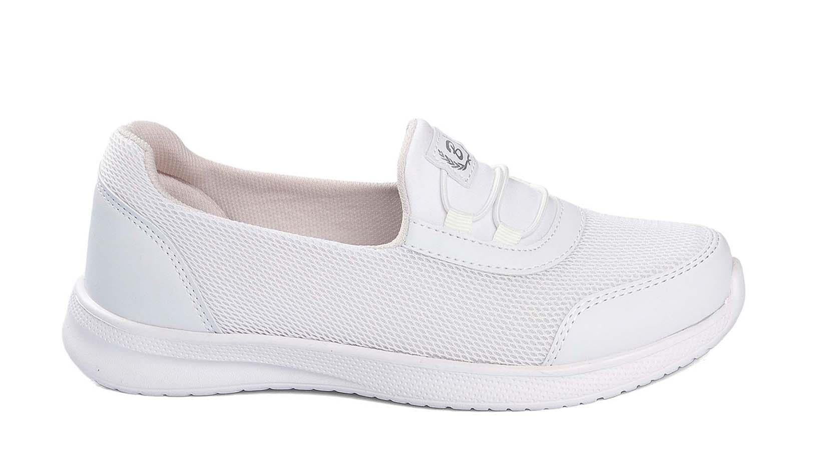 Toptan Spor Ayakkabı Toptan BLACKSEA BL 575 Z   36-40   BEYAZ - Dumanlar Ayakkabı Dumanlar