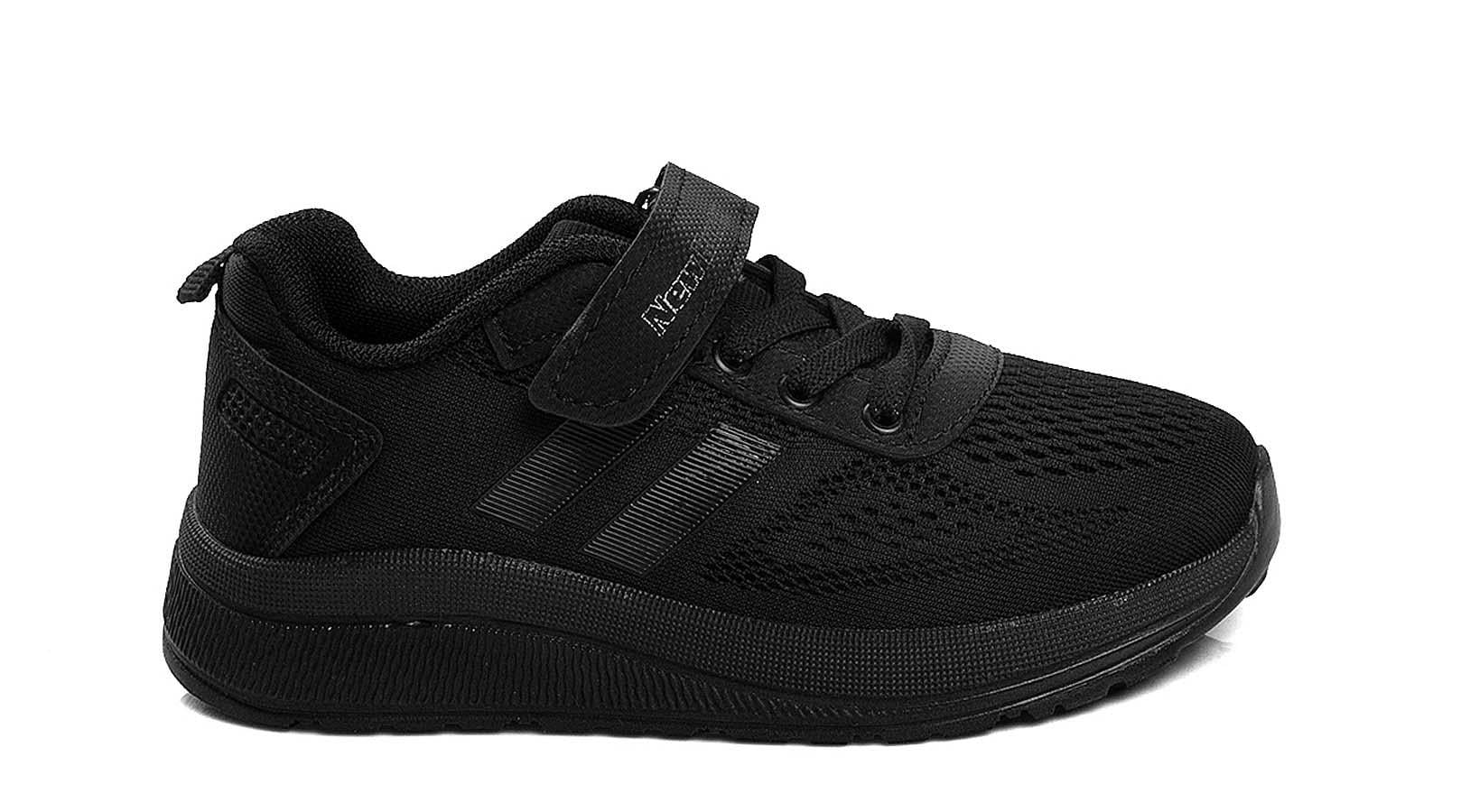 Toptan Spor Ayakkabı Toptan HUNTER HN 244 F   31-35   SİYAH SİYAH - Dumanlar Ayakkabı Dumanlar