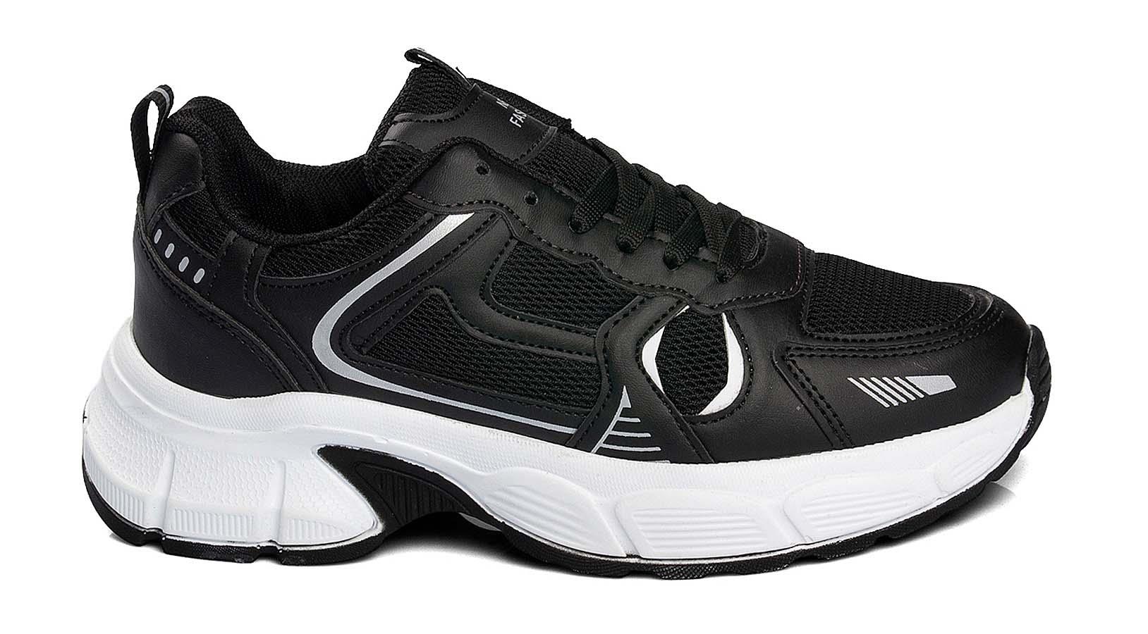Toptan Spor Ayakkabı Toptan LAMBIRLENT LB 7450 Z 01   36-40   SİYAH BEYAZ satın al - Dumanlar Ayakkabı Dumanlar