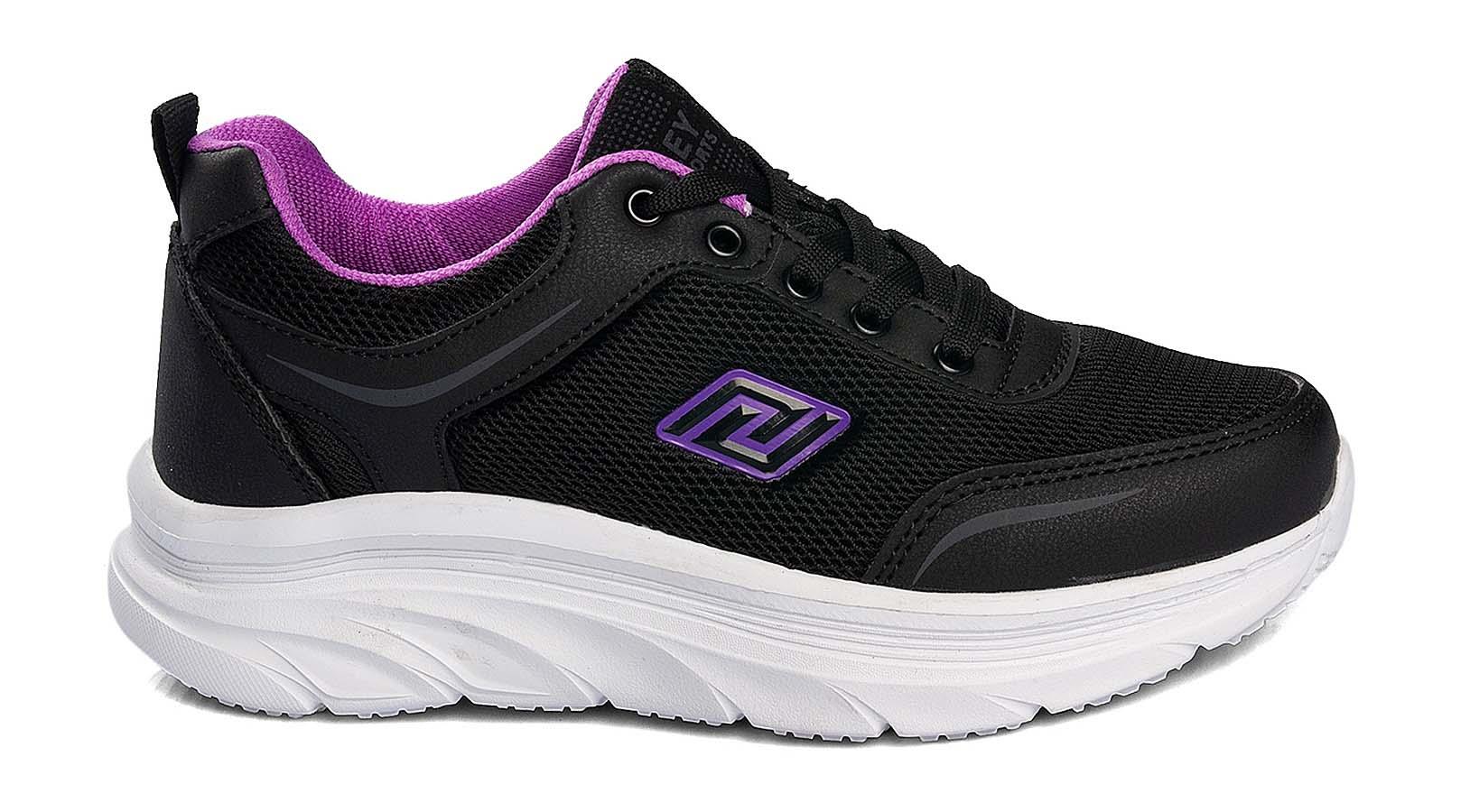 Toptan Spor Ayakkabı Toptan PARLEY PL 284 Z ANORAK   36-40   SİYAH LİLA satın al - Dumanlar Ayakkabı Dumanlar