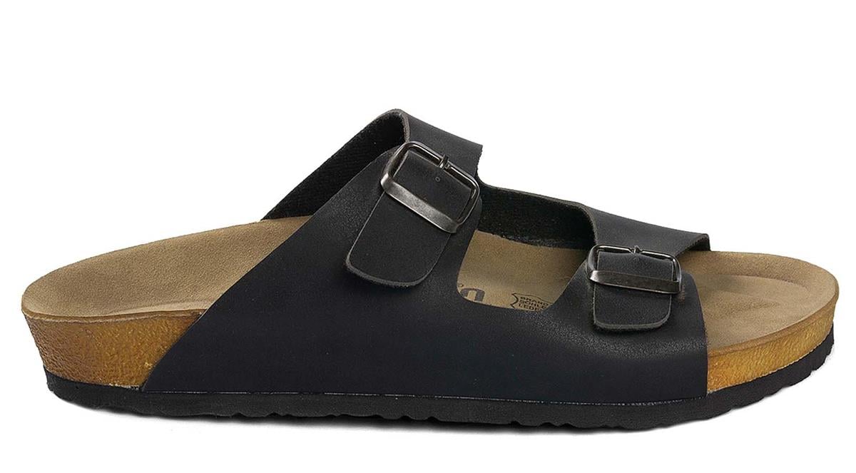 Toptan Terlik Ayakkabı FOGSAY 31021 M   40-45   SİYAH Dumanlar