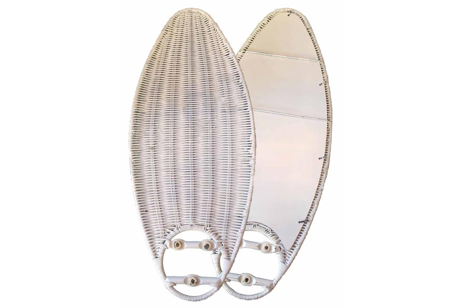 Beyaz Renk Gerçek Hasır Örme Kanat SetiHunterFan