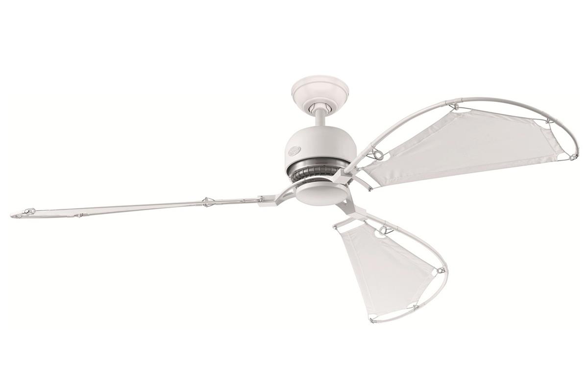 Avalon Beyaz - 158 Cm. Bez Kanatlı Tavan VantilatörüHunterFan