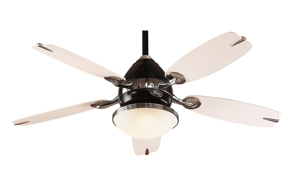 The Retro Siyah - 122 Cm. Aydınlatmalı Tavan VantilatörüHunterFan