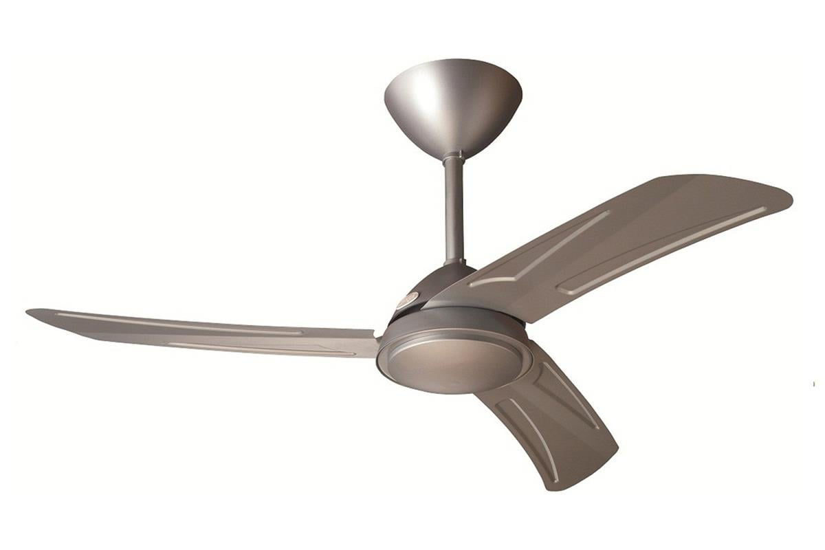 Osprey Mat Gümüş - 142 Cm. Metal Kanatlı Tavan Vantilatörü - En Az 3 Mt. Tavanlar ve Geniş Alanlar İçinHunterFan