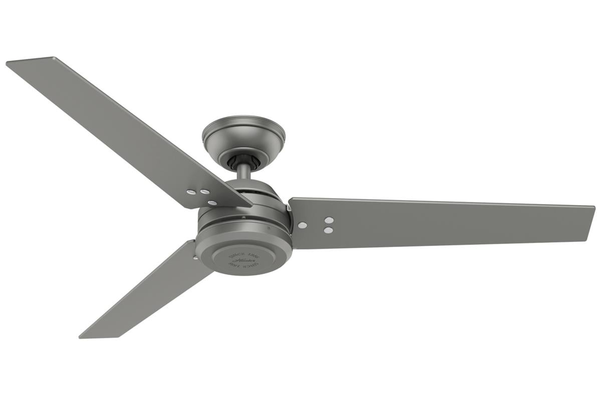 Protos Mat Gümüş - 132 Cm. Dış Mekan Tavan VantilatörüHunterFan