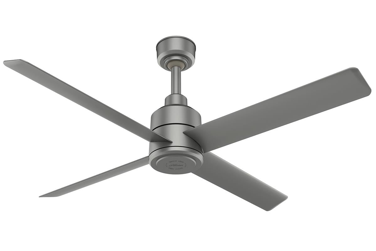 TRAK DC Motor Mat Gümüş - 182 Cm. Dış Mekan Tavan VantilatörüHunterFan