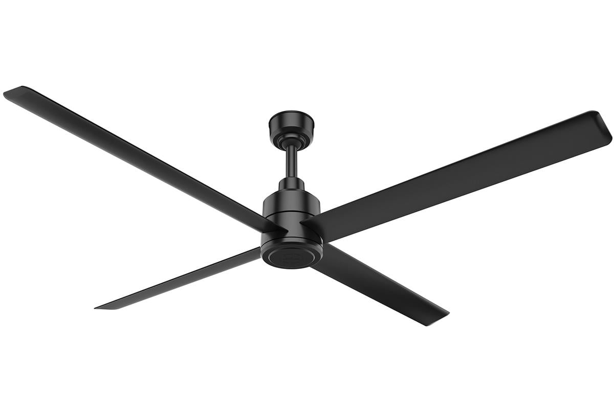 TRAK DC Motor Mat Siyah - 243 Cm. Dış Mekan Tavan VantilatörüHunterFan