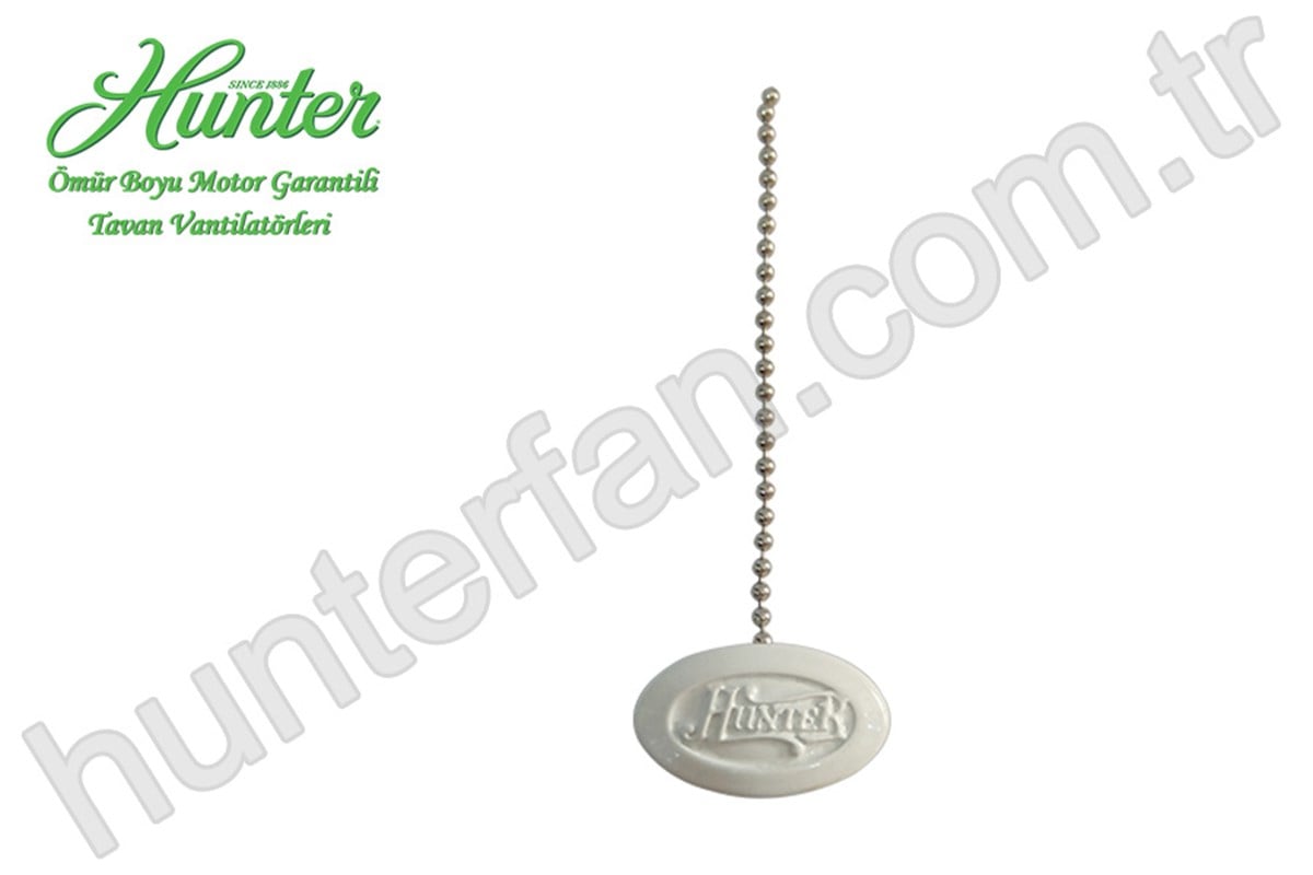 Beyaz Zincir Topuzu - Logolu