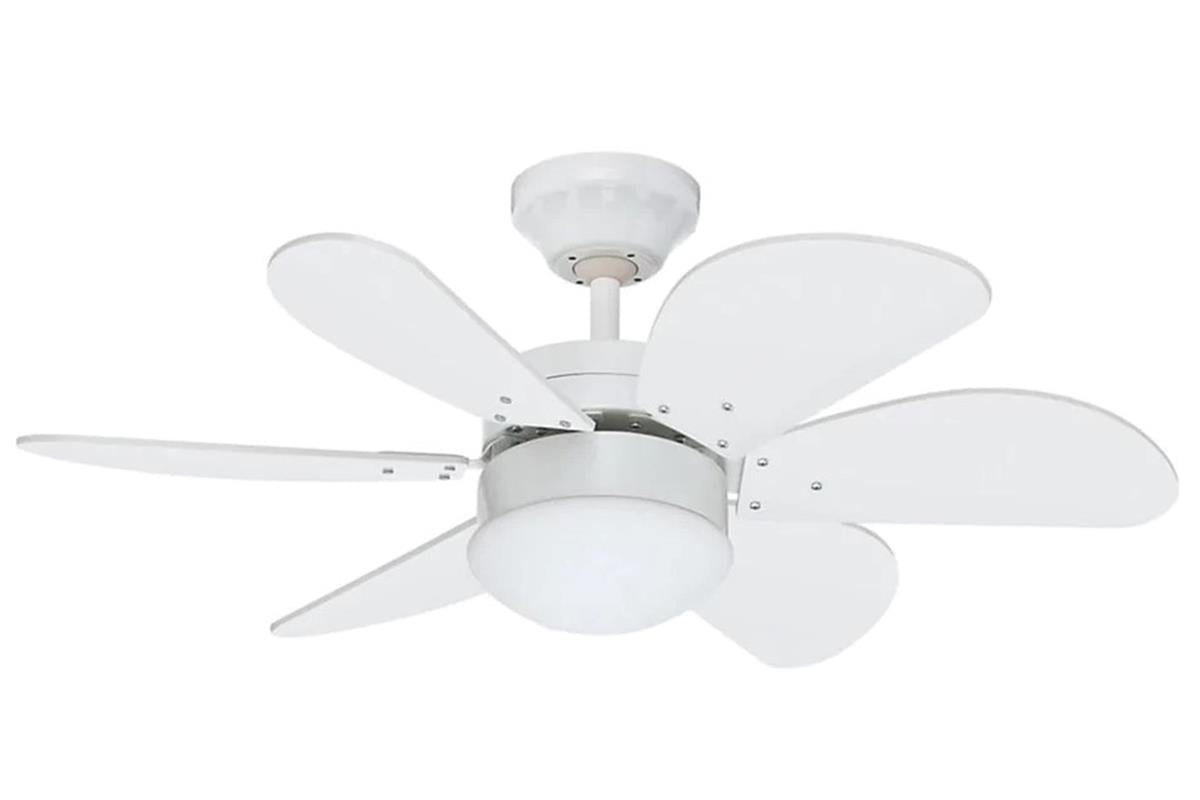 Revolutions - Sprint Beyaz - 76 Cm. Aydınlatmalı Tavan VantilatörüHunterFan