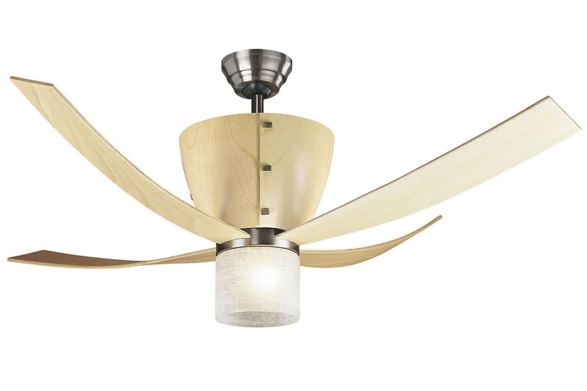 Valhalla Blonde Beech - 142 Cm. Aydınlatmalı Tavan VantilatörüHunterFan