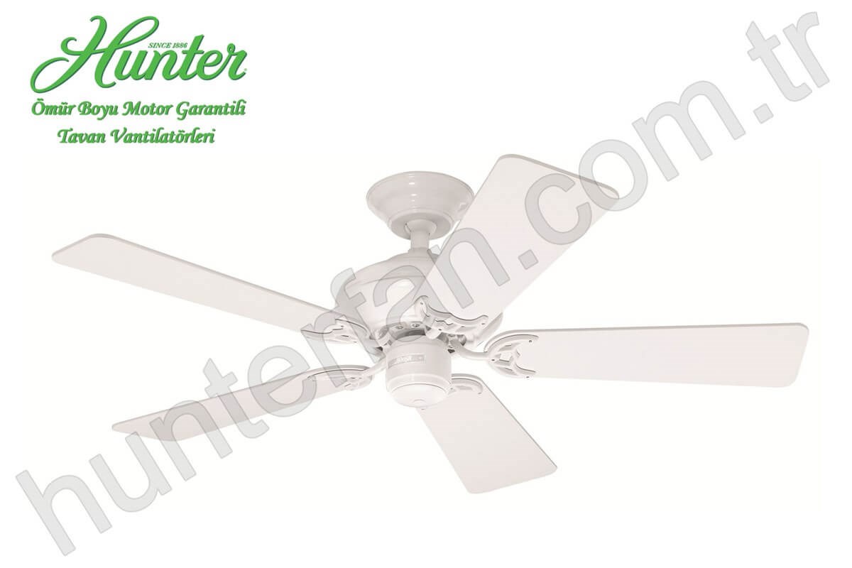 Builder Select Beyaz - 107 Cm. Tavan VantilatörüHunterFan