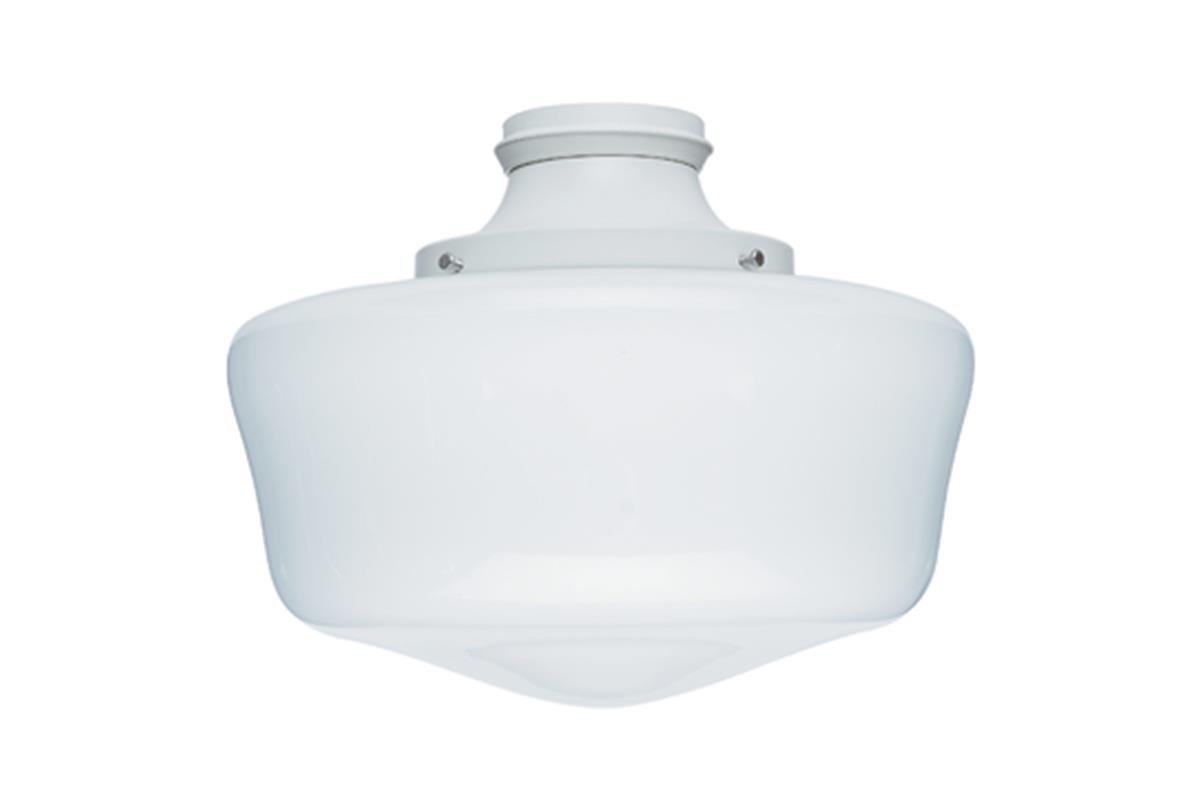 Çağdaş Okul Tarzı Küre Beyaz - 1 Adet 100 Watt E-27 Duylu AydınlatmaHunterFan
