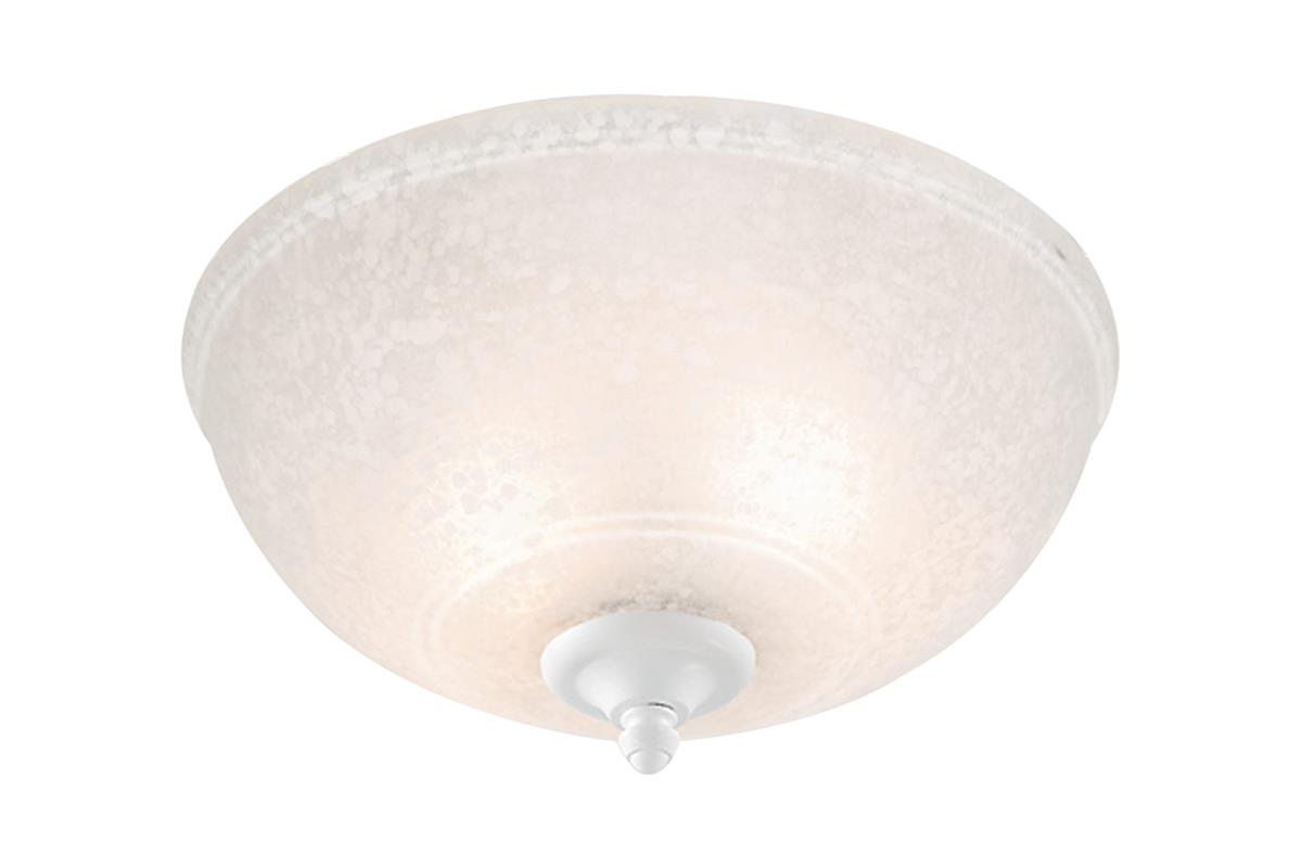 Buzlu Çukur Tabak Puantiyeli - 2 Adet 60 Watt E-27 Duylu AydınlatmaHunterFan