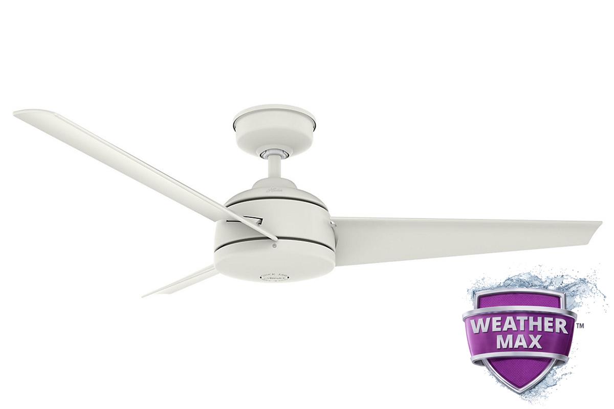 Trimaran Taze Beyaz - 132 Cm. Dış Mekan Tavan VantilatörüHunterFan