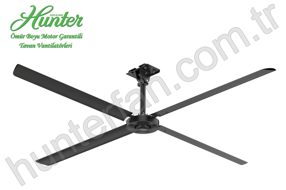 XP - 366 Cm. Çapında Endüstriyel Geniş Alan Tavan VantilatörüHunterFan