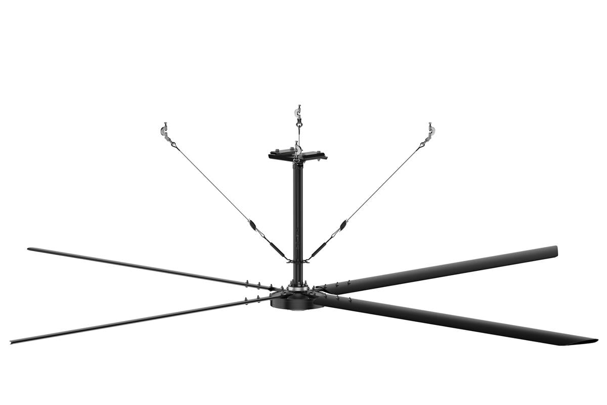 ECO - 610 Cm. Çapında Endüstriyel Geniş Alan Tavan VantilatörüHunterFan