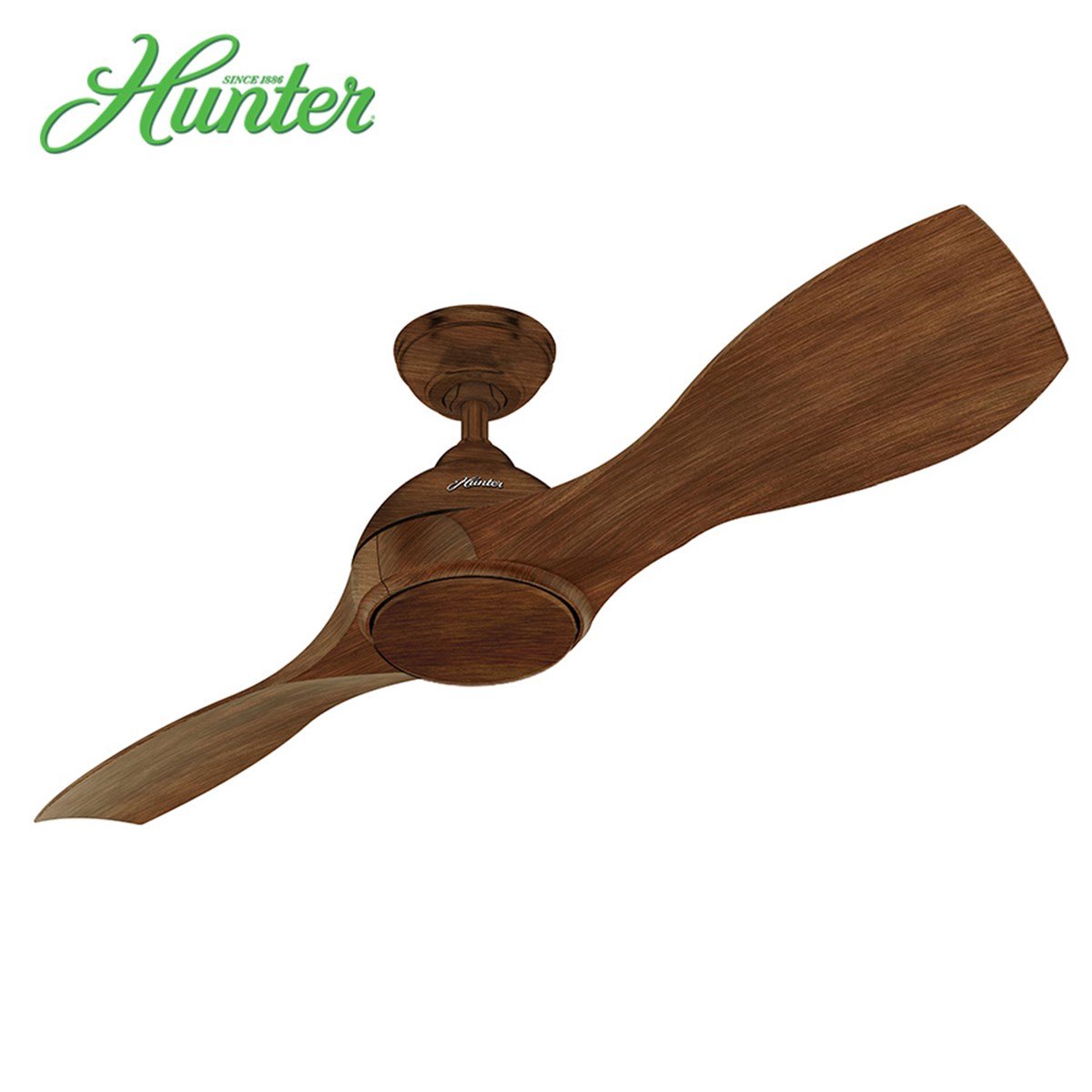 Millkstream Ahşap Eskitme Renkli 142 Cm. Dış Mekan Tavan VantilatörüHunterFan