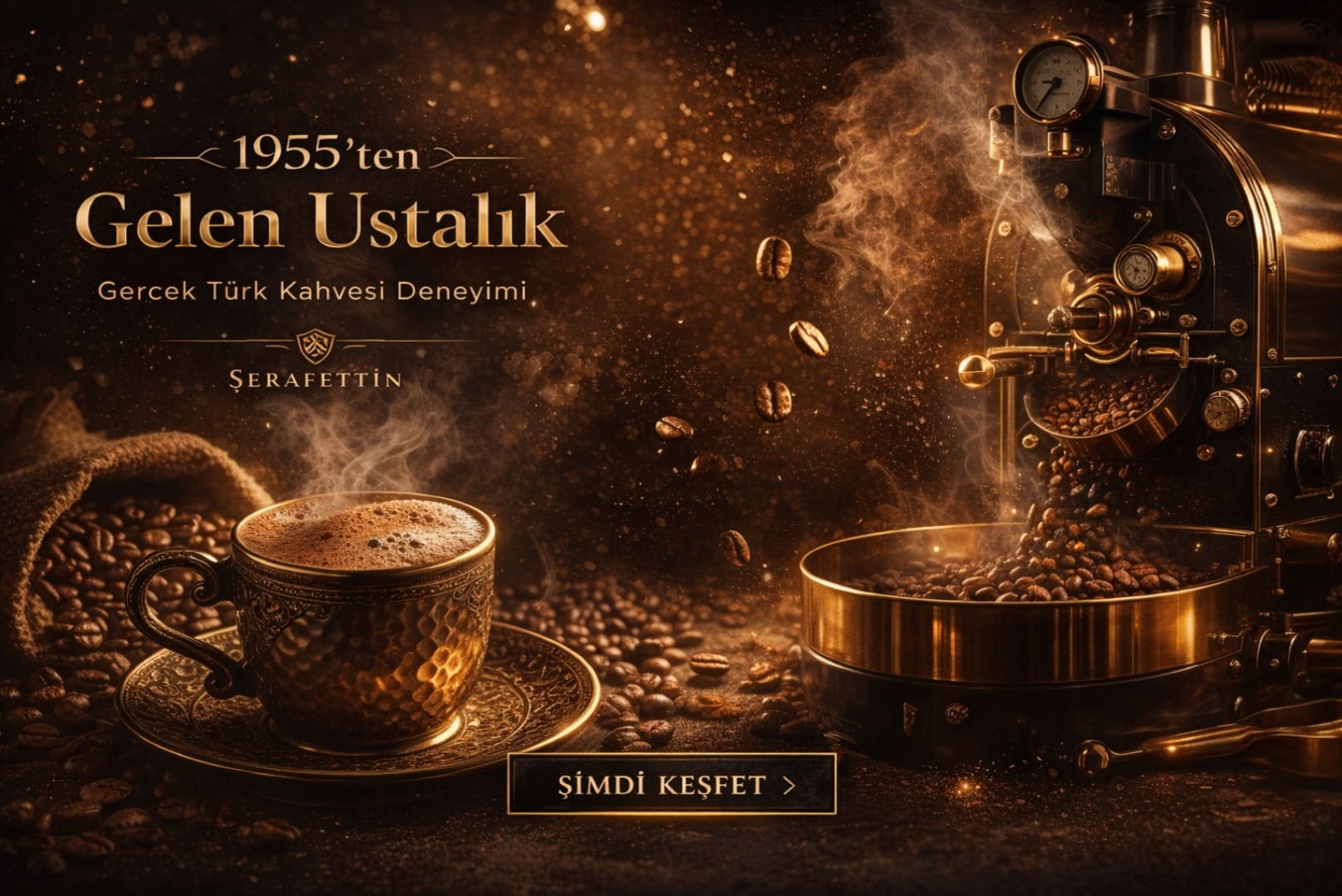 Şerafettin Gümülcine Türk Kahvesi - 1955'ten Gelen Ustalık