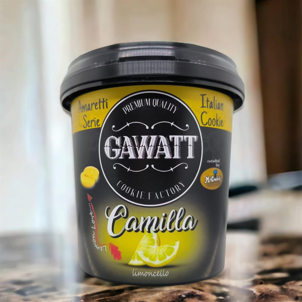 Gawatt Camilla: Limonlu Kurabiye 250gr.  (Italian Cookie Amaretti Seri)