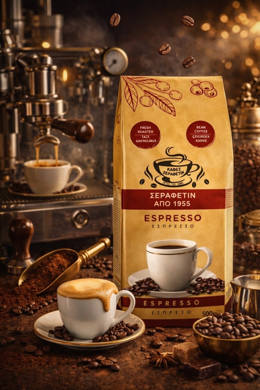 Şerafettin Espresso Çekirdek 500gr