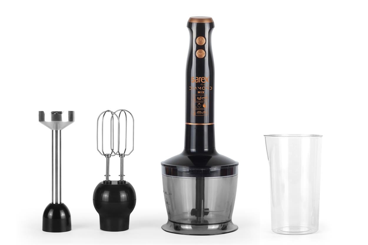 SR-2010 DIAMOND MİX BLENDER SET SİYAH
