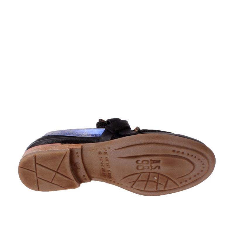 As 98 S YAH Kad n Oxford Klasik 917104 101 0001 SCARPE DONNA PELLE SUOLA SINTETICA AIR STEP