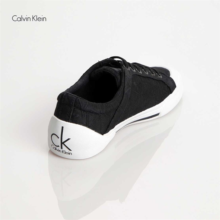 Calvin Klein SİYAH Kadın Sneaker N11433-BLK GISELLE CK LOGO 3D - BLACK