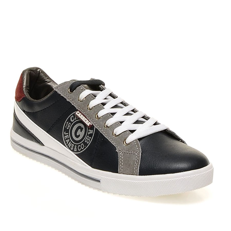 Erkek Oxford Ayakkab CADE 22601 01 CARRERA MILANO LOW NAPPA SUEDE PATENT