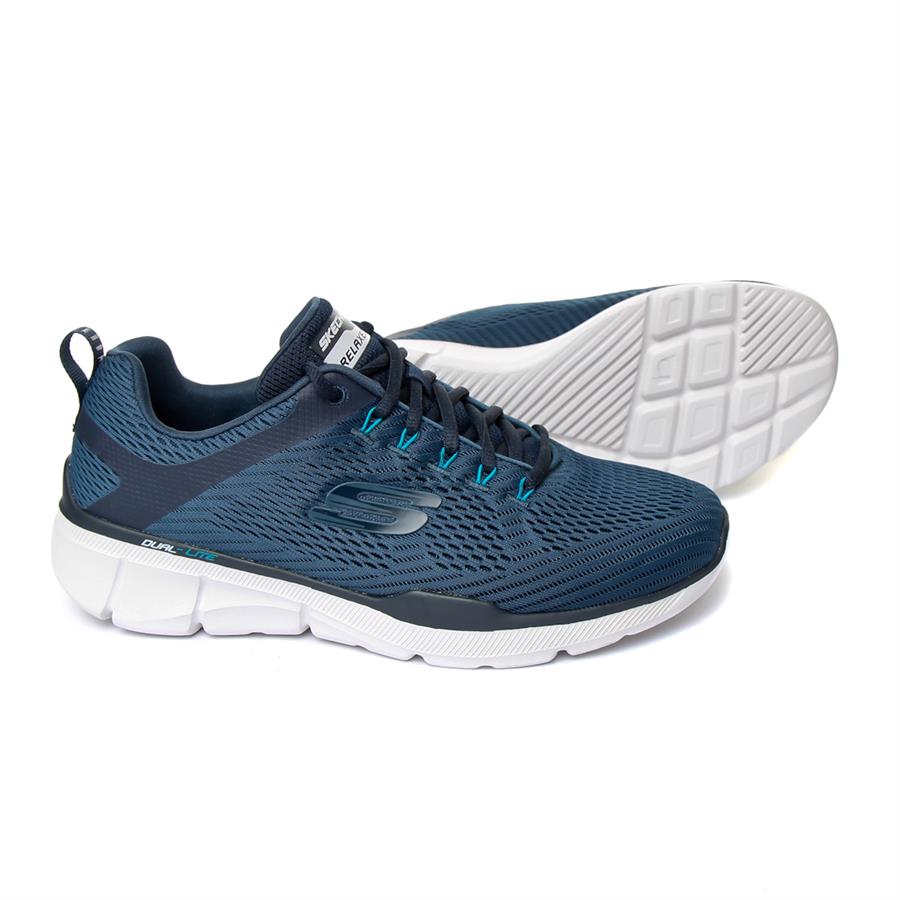 LACİVERT Erkek Spor Ayakkabı 52927 NVY SKECHERS EQUALIZER 3.0 NAVY