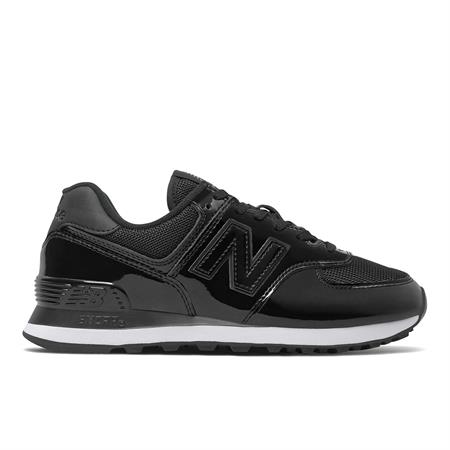 New balance siyah deri hotsell